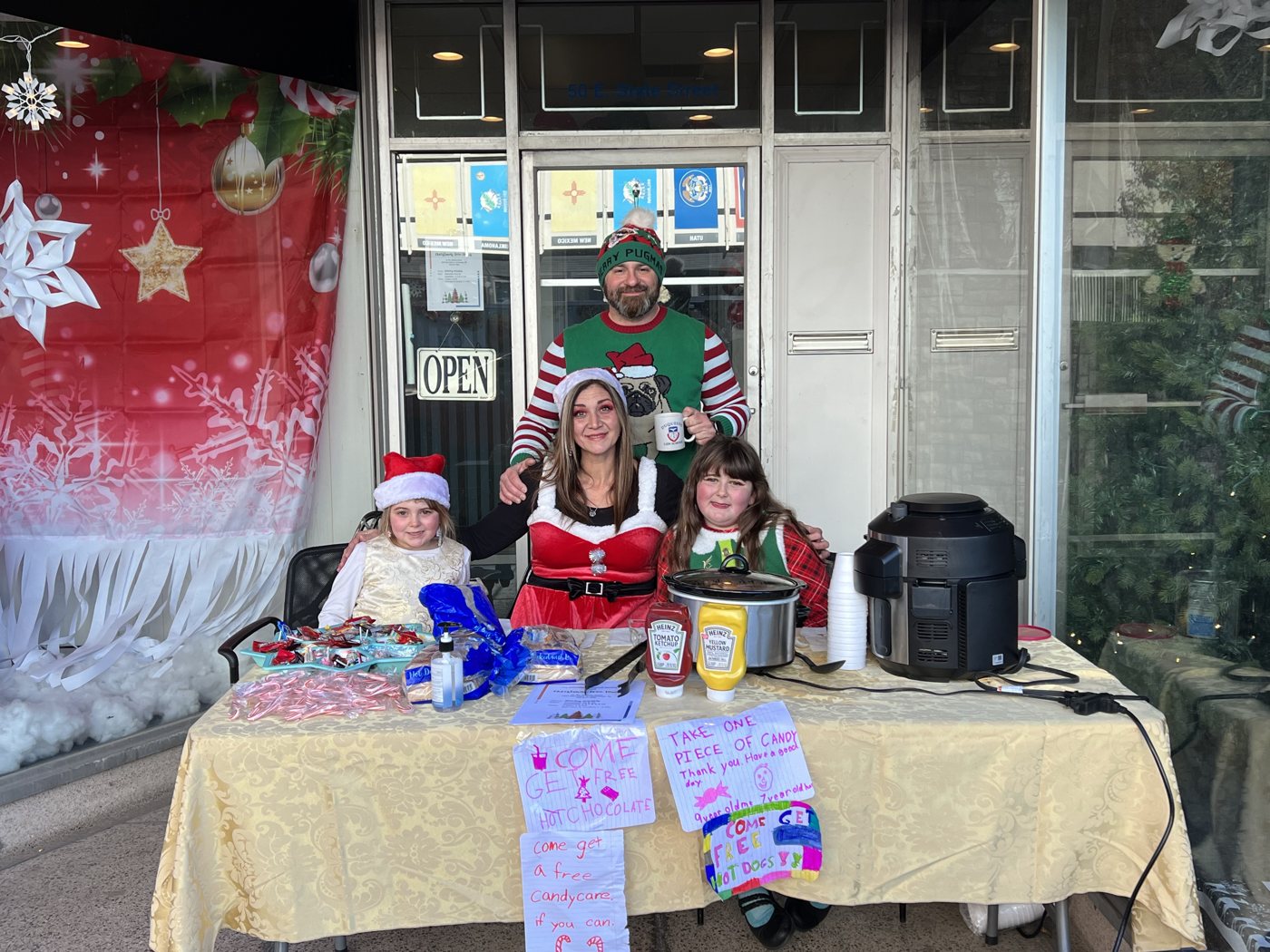The Mergl family at Christmas